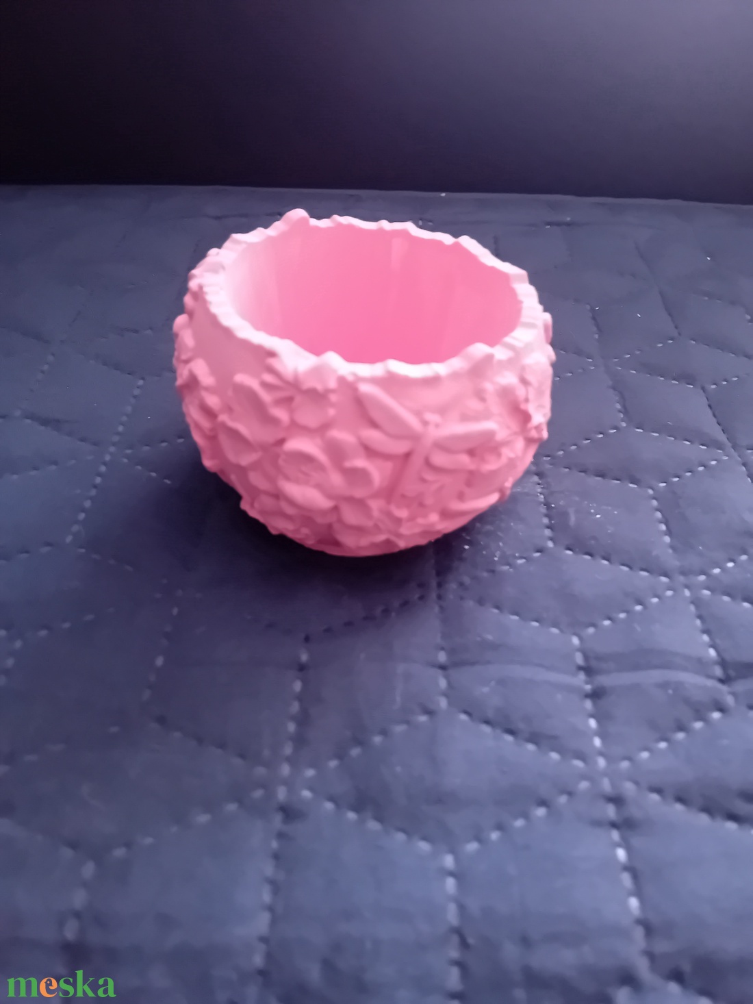 Szitakötős kaspó  - otthon & életmód - dekoráció - asztal és polc dekoráció - asztaldísz - Meska.hu