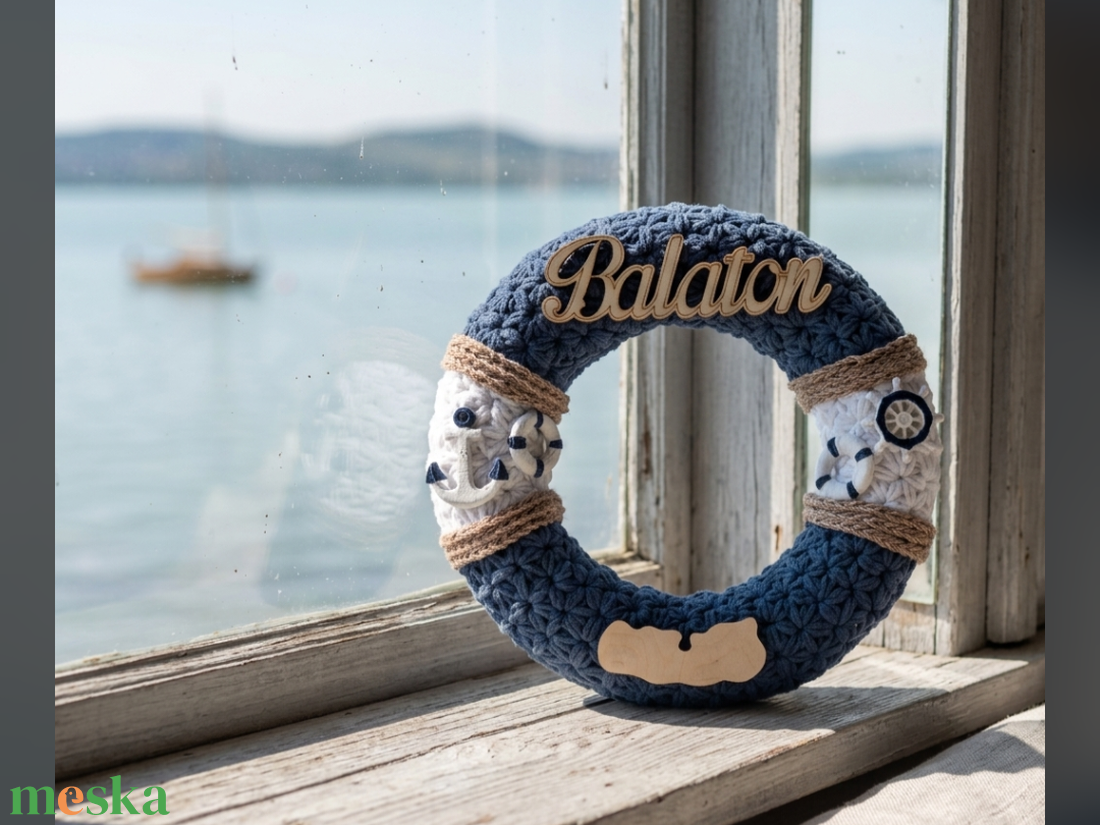 Balaton ajtódísz  - otthon & életmód - dekoráció - ajtó- és ablak dekoráció - ajtódísz & kopogtató - Meska.hu