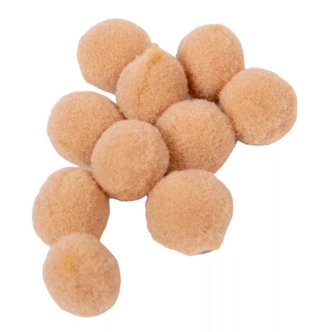 2 cm-es kashmir golyó 10 db-os kiszerelés - bronz szürke - kellékek & szerszámok - dekorációs kellékek - egyéb kellékek - Meska.hu