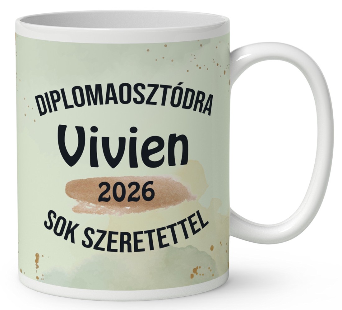Névvel kérhető Bárány - 2026 évi Ballagásra mintás bögre - otthon & életmód - konyhafelszerelés, tálalás - tálalás - bögre & csésze - Meska.hu