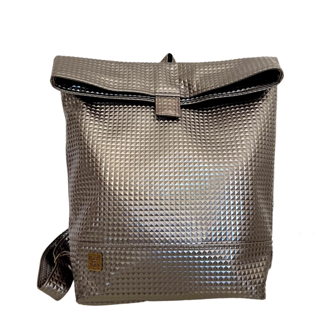 SuziartBag Barna fényes kockás hátizsák - táska & tok - kézitáska & válltáska - válltáska - Meska.hu SuziartBag Barna fényes kockás hátizsák - táska & tok - kézitáska & válltáska - válltáska - Meska.hu