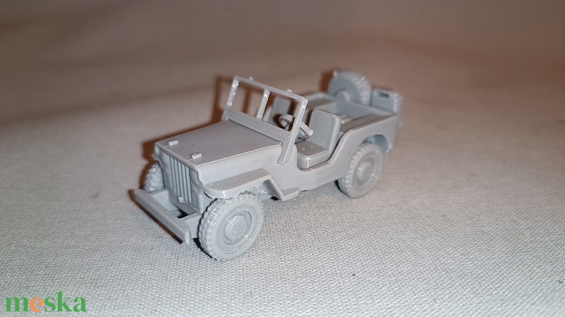 Jeep kisautó makett - 3D nyomtatott KIT kártya - otthon & életmód - dekoráció - dísztárgy - Meska.hu Jeep kisautó makett - 3D nyomtatott KIT kártya - otthon & életmód - dekoráció - dísztárgy - Meska.hu