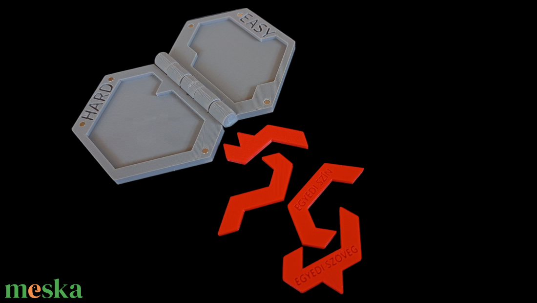 3D nyomtatott Puzzle - Ördöglakat összecsukható tokban - játék & sport - puzzle - 3d puzzle - Meska.hu 3D nyomtatott Puzzle - Ördöglakat összecsukható tokban - játék & sport - puzzle - 3d puzzle - Meska.hu