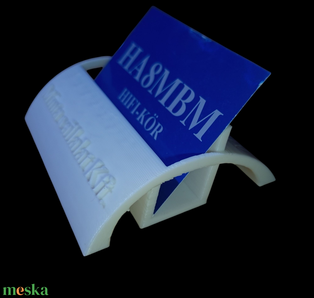Névjegykártya tartó - Egyedi szöveggel - 3D nyomtatott - táska & tok - pénztárca & más tok - kártyatartó & irattartó - Meska.hu Névjegykártya tartó - Egyedi szöveggel - 3D nyomtatott - táska & tok - pénztárca & más tok - kártyatartó & irattartó - Meska.hu