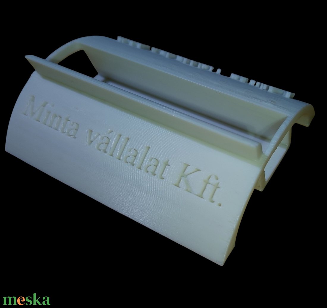 Névjegykártya tartó - Egyedi szöveggel - 3D nyomtatott - táska & tok - pénztárca & más tok - kártyatartó & irattartó - Meska.hu Névjegykártya tartó - Egyedi szöveggel - 3D nyomtatott - táska & tok - pénztárca & más tok - kártyatartó & irattartó - Meska.hu