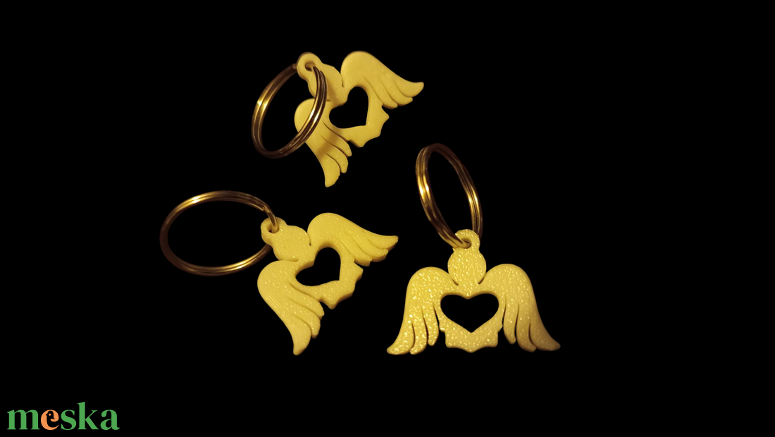 Angyalka kulcstartó - 3D nyomtatott - táska & tok - kulcstartó & táskadísz - kulcstartó - Meska.hu Angyalka kulcstartó - 3D nyomtatott - táska & tok - kulcstartó & táskadísz - kulcstartó - Meska.hu