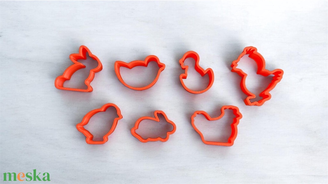Húsvéti sütikiszúró csomag - 7 db - otthon & életmód - konyhafelszerelés, tálalás - sütés, főzés - sütikiszúró - Meska.hu