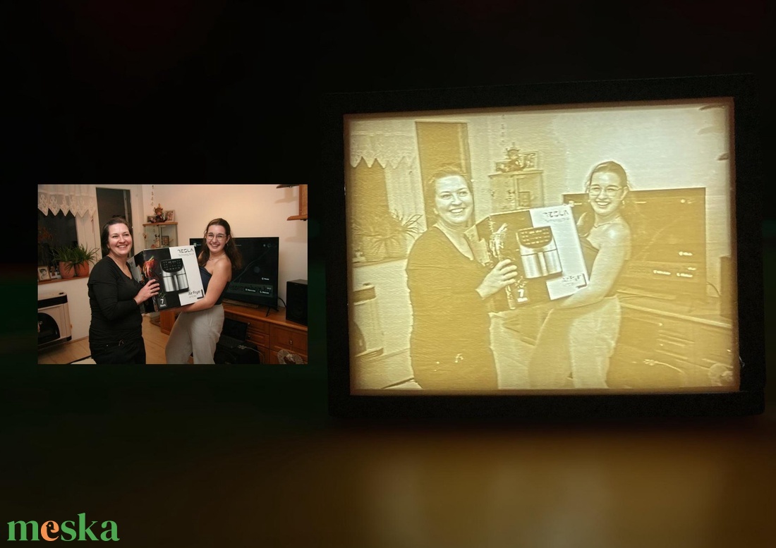 Egyedi litofán kép saját fotóval - otthon & életmód - dekoráció - dísztárgy - Meska.hu