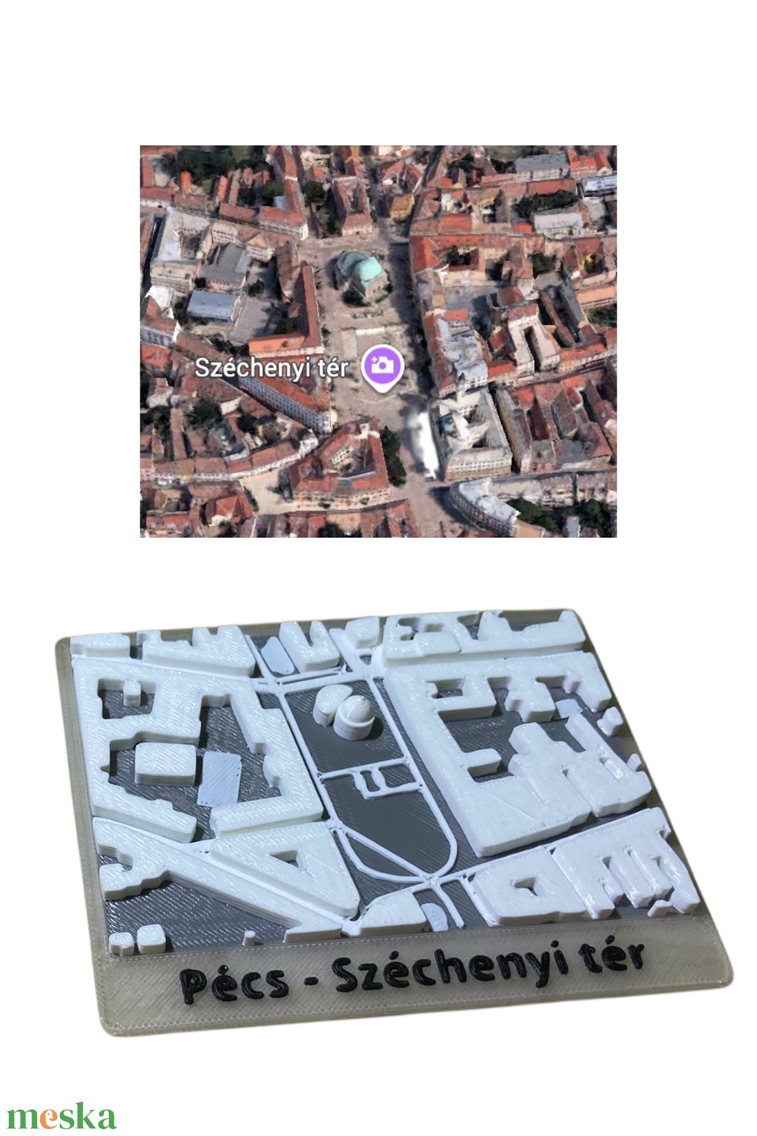 Személyre szabható térkép makett - kellékek & szerszámok - díszíthető tárgyak - műanyag - Meska.hu