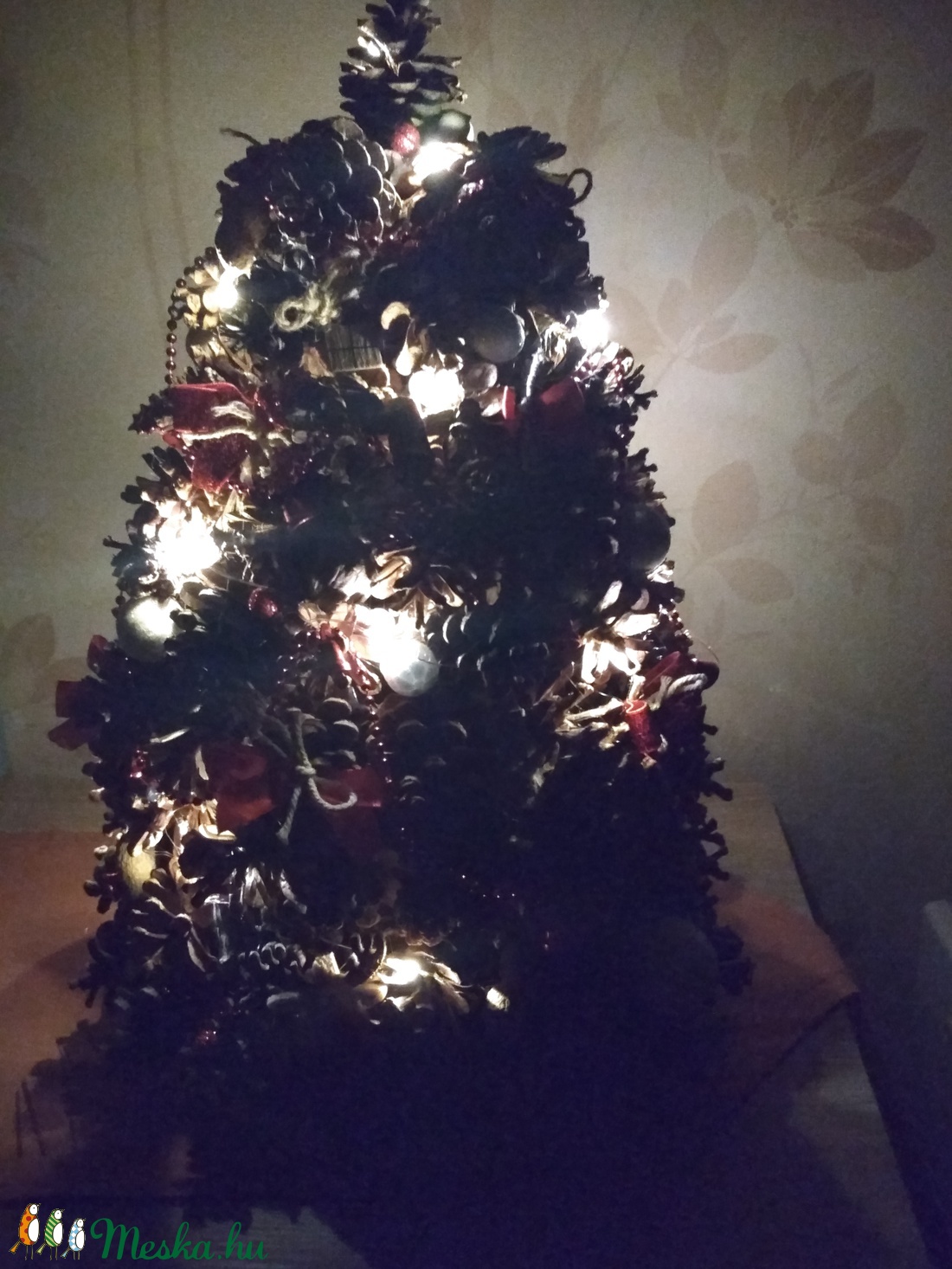 Karácsonyfa toboz fenyő - karácsony - karácsonyi lakásdekoráció - Meska.hu