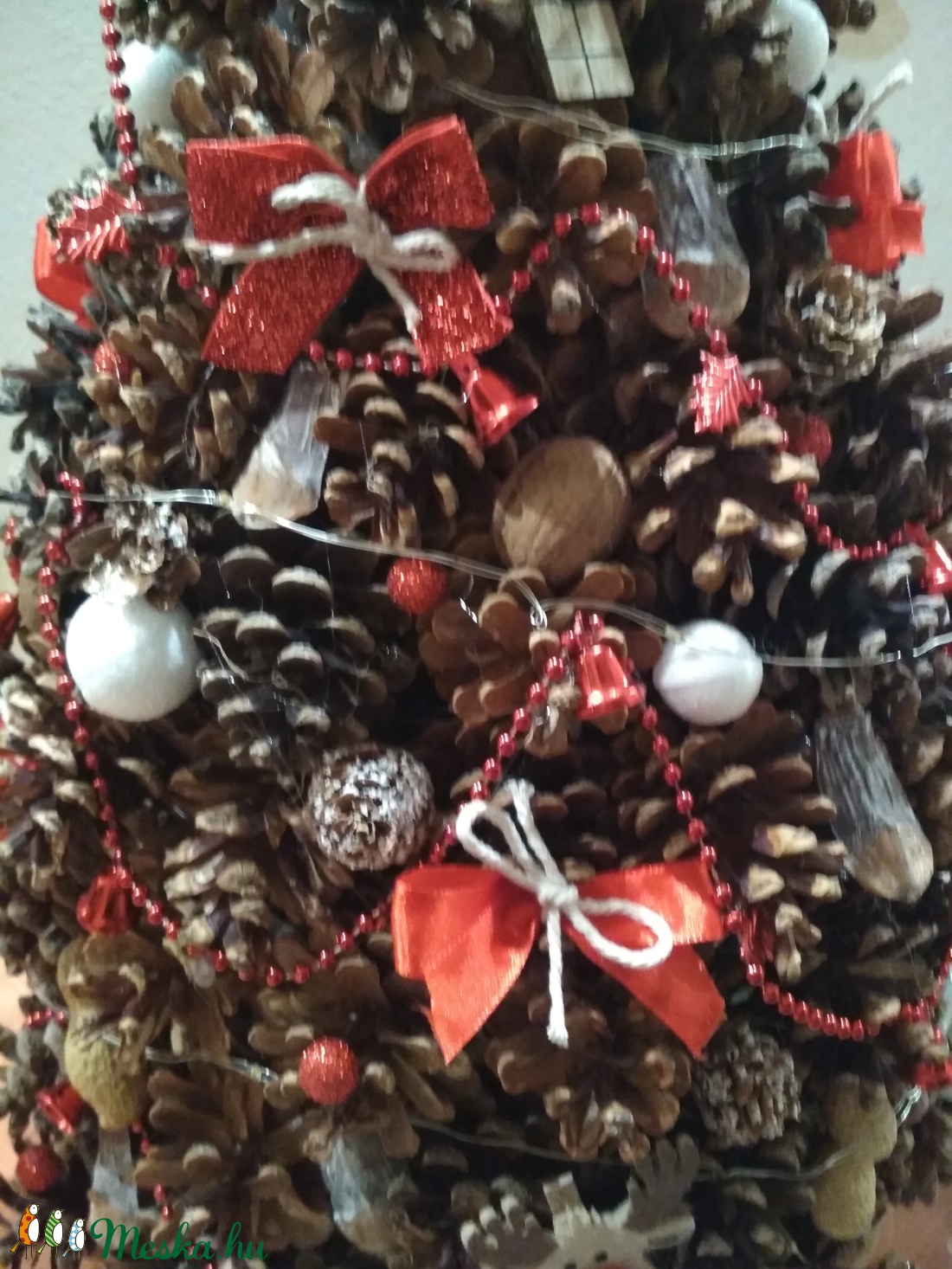 Karácsonyfa toboz fenyő - karácsony - karácsonyi lakásdekoráció - Meska.hu