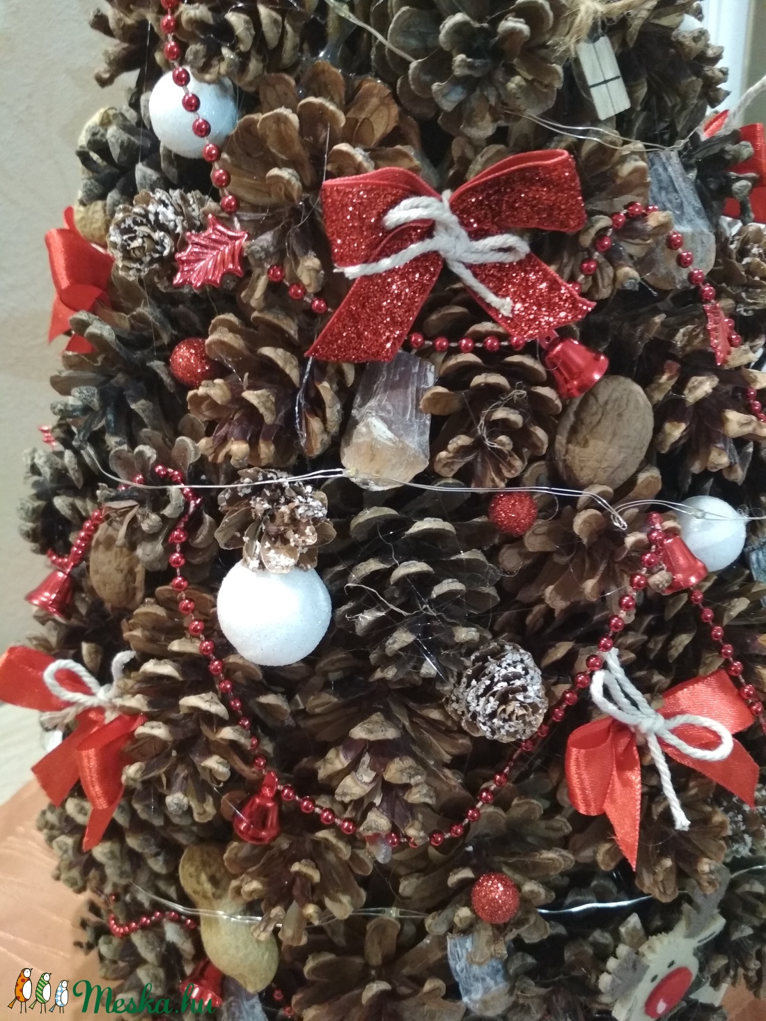 Karácsonyfa toboz fenyő - karácsony - karácsonyi lakásdekoráció - Meska.hu