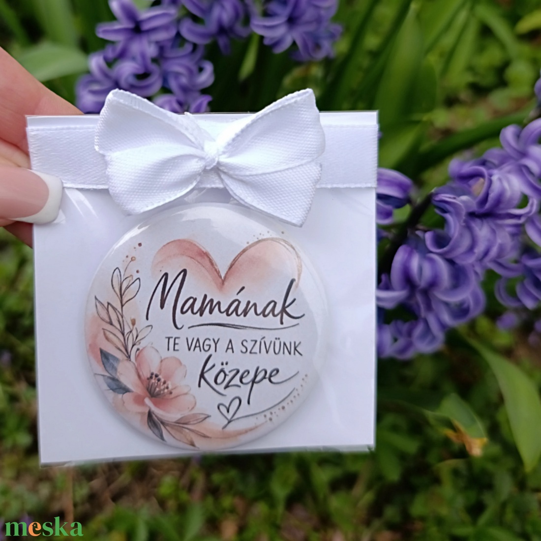 Anyák napi mágnes - mamának - otthon & életmód - konyhafelszerelés, tálalás - konyhai dekoráció - hűtőmágnes - Meska.hu