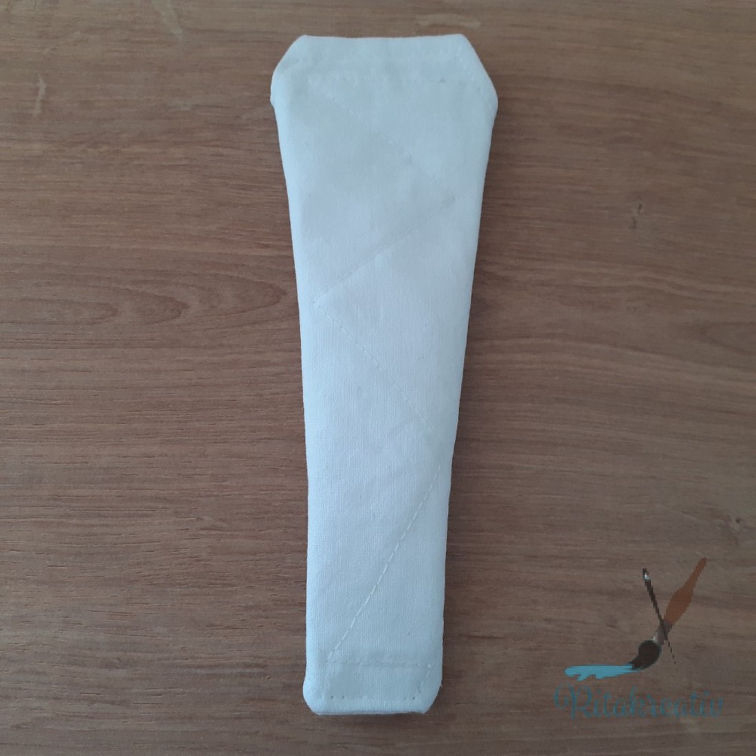 Fehér tanga mosható betét 18cm - tisztasági - szépségápolás - intim higiénia - tisztasági betét - Meska.hu