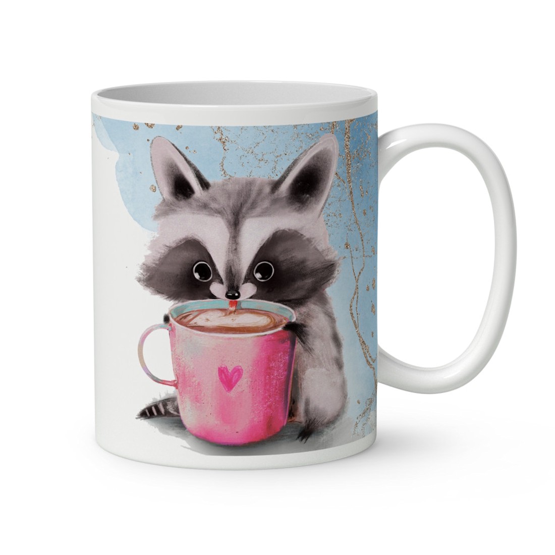 Kérd a neveddel - Mosómaci mintás bögre - otthon & életmód - konyhafelszerelés, tálalás - tálalás - bögre & csésze - Meska.hu