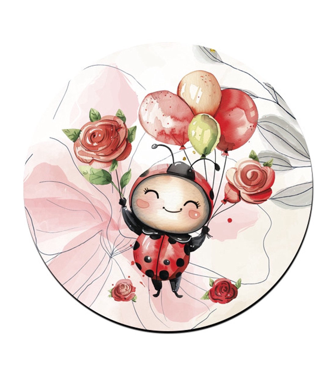 Lufis katica mintás bögre alátét -  - Meska.hu