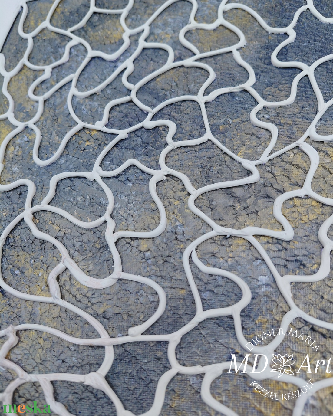 Az életünk útjai-textúrált falikép - művészet - festmény - festmény vegyes technika - Meska.hu