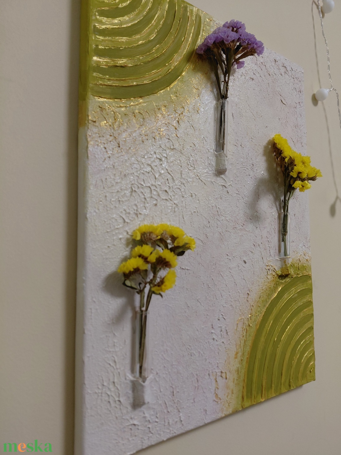 A természet lehelete -3D textúrált falikép - művészet - festmény - festmény vegyes technika - Meska.hu