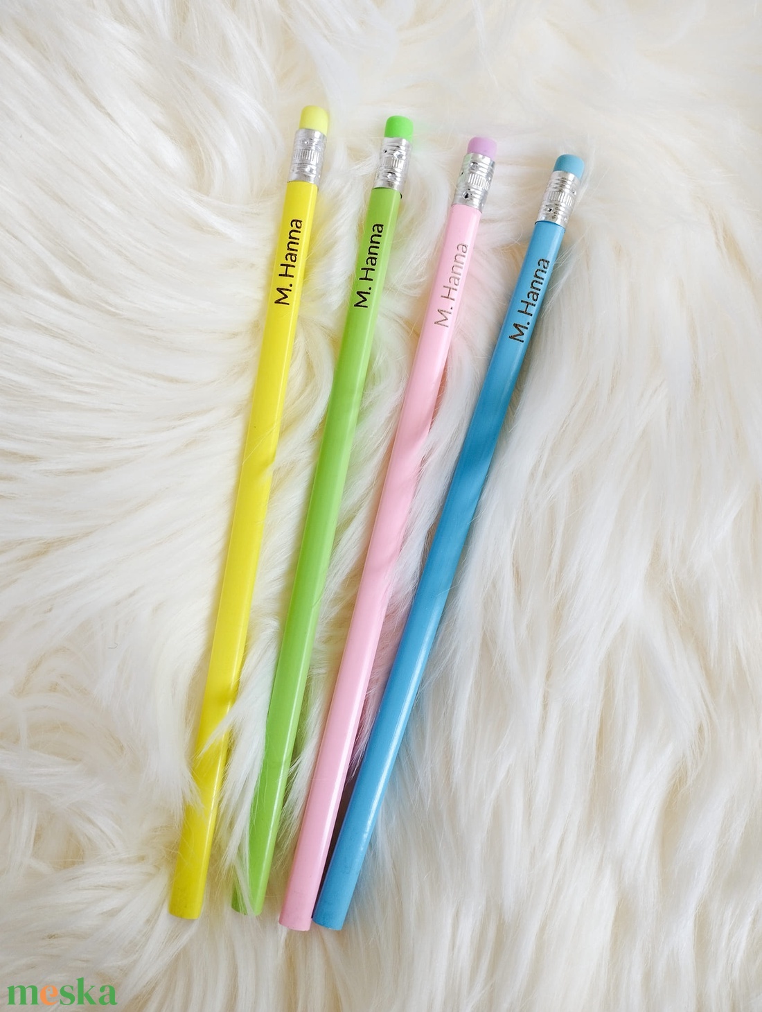 Gravírozott írószerek, Névre szóló ceruza, Gravírozott ceruza - otthon & életmód - papír, írószer - ceruza & toll - Meska.hu