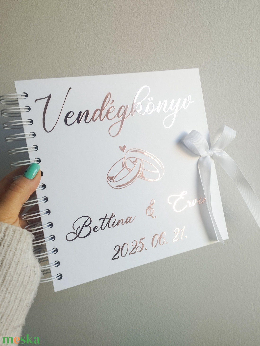 Vendégkönyv - esküvő - emlék & ajándék - vendégkönyv - Meska.hu