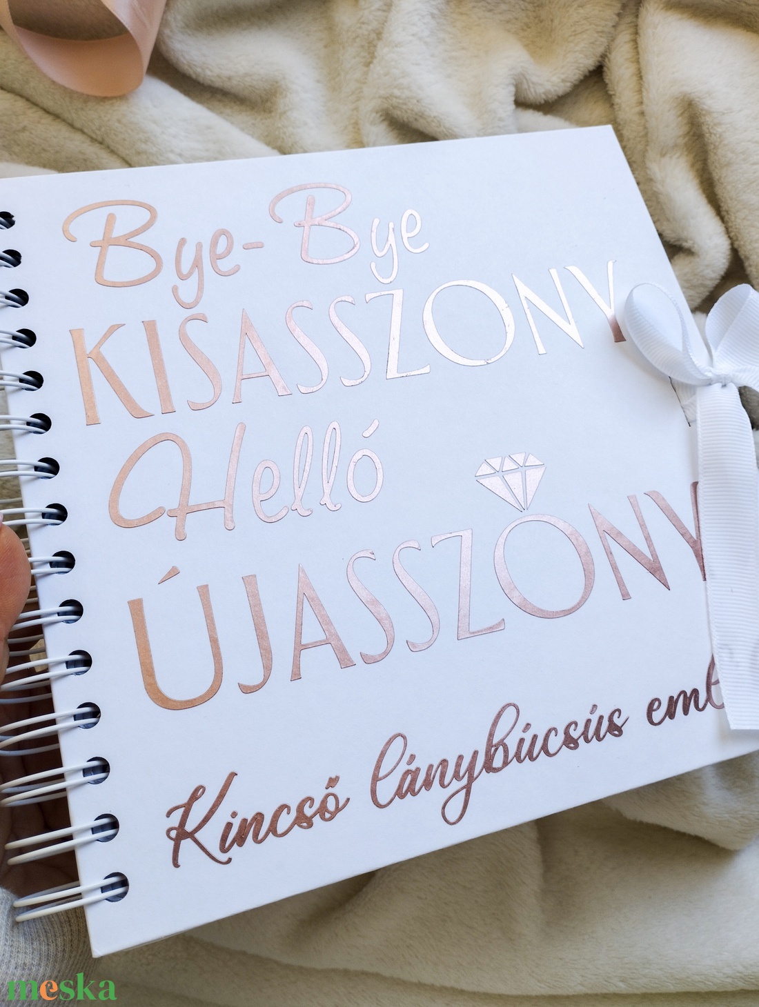 Album lánybúcsúra, fotóalbum - esküvő - emlék & ajándék - album & fotóalbum - Meska.hu