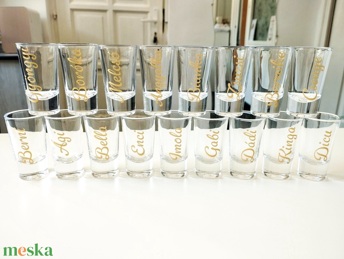 Névre szóló feles pohár, Pálinkás pohár, Shot-os pohár - esküvő - lánybúcsú - Meska.hu Névre szóló feles pohár, Pálinkás pohár, Shot-os pohár - esküvő - lánybúcsú - Meska.hu