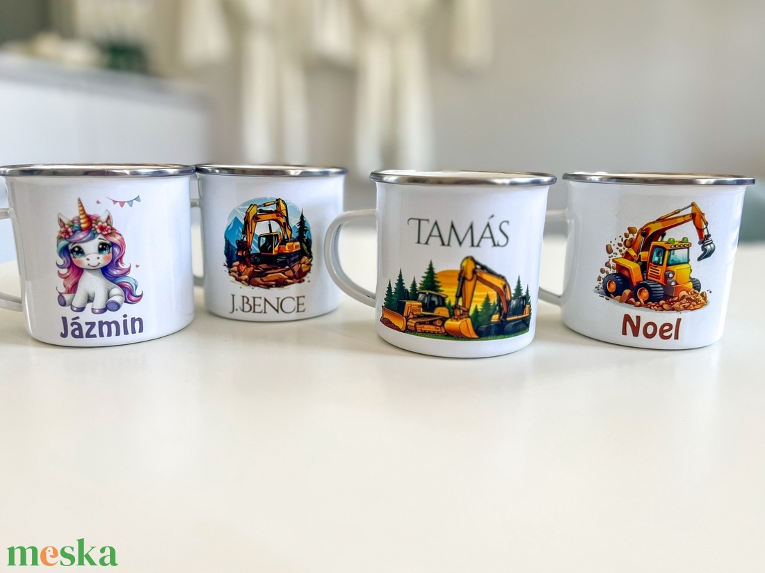 Aranyos bögrék gyerekeknek  - otthon & életmód - konyhafelszerelés, tálalás - tálalás - bögre & csésze - Meska.hu