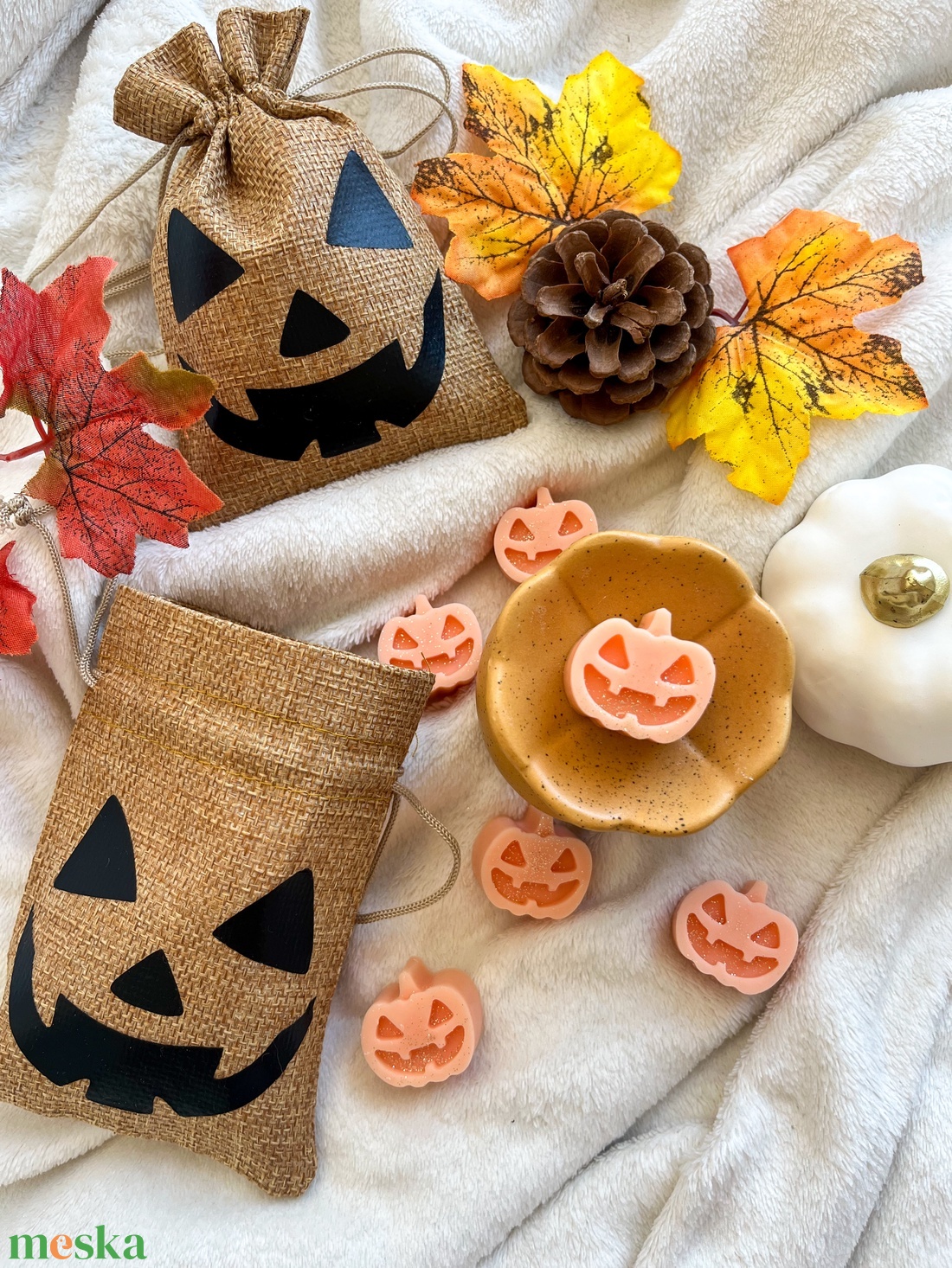 Halloween illatviasz  - otthon & életmód - gyertya, illat, aroma - illatviasz - Meska.hu
