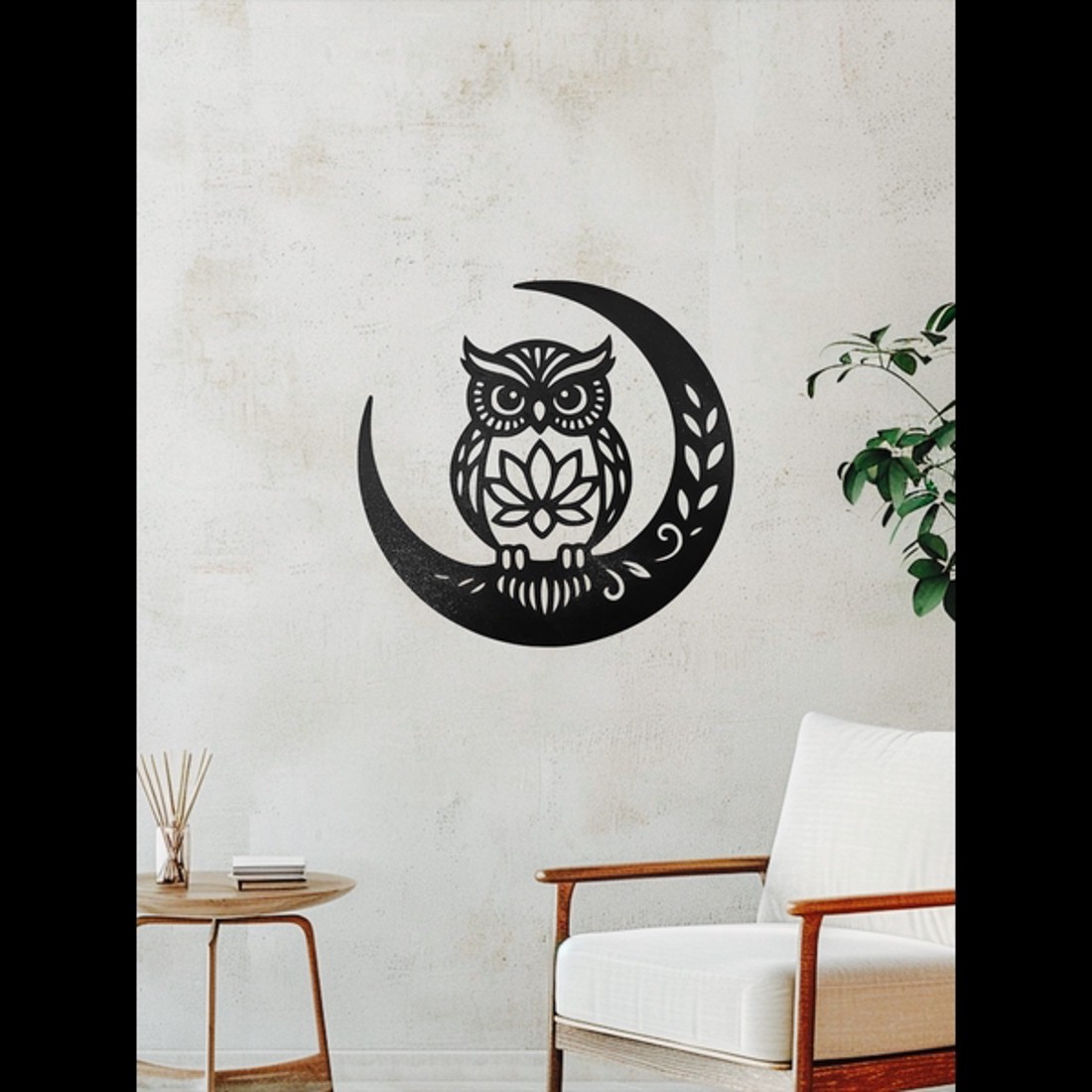 3D Nyomtatott Fali Dekoráció - Spiri Bagoly - otthon & életmód - dekoráció - kép & falikép - 3d képek - Meska.hu