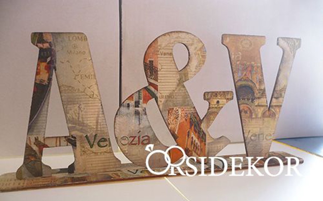 Monogram tábla talppal - esküvő - dekoráció - helyszíni dekor - Meska.hu Monogram tábla talppal - esküvő - dekoráció - helyszíni dekor - Meska.hu