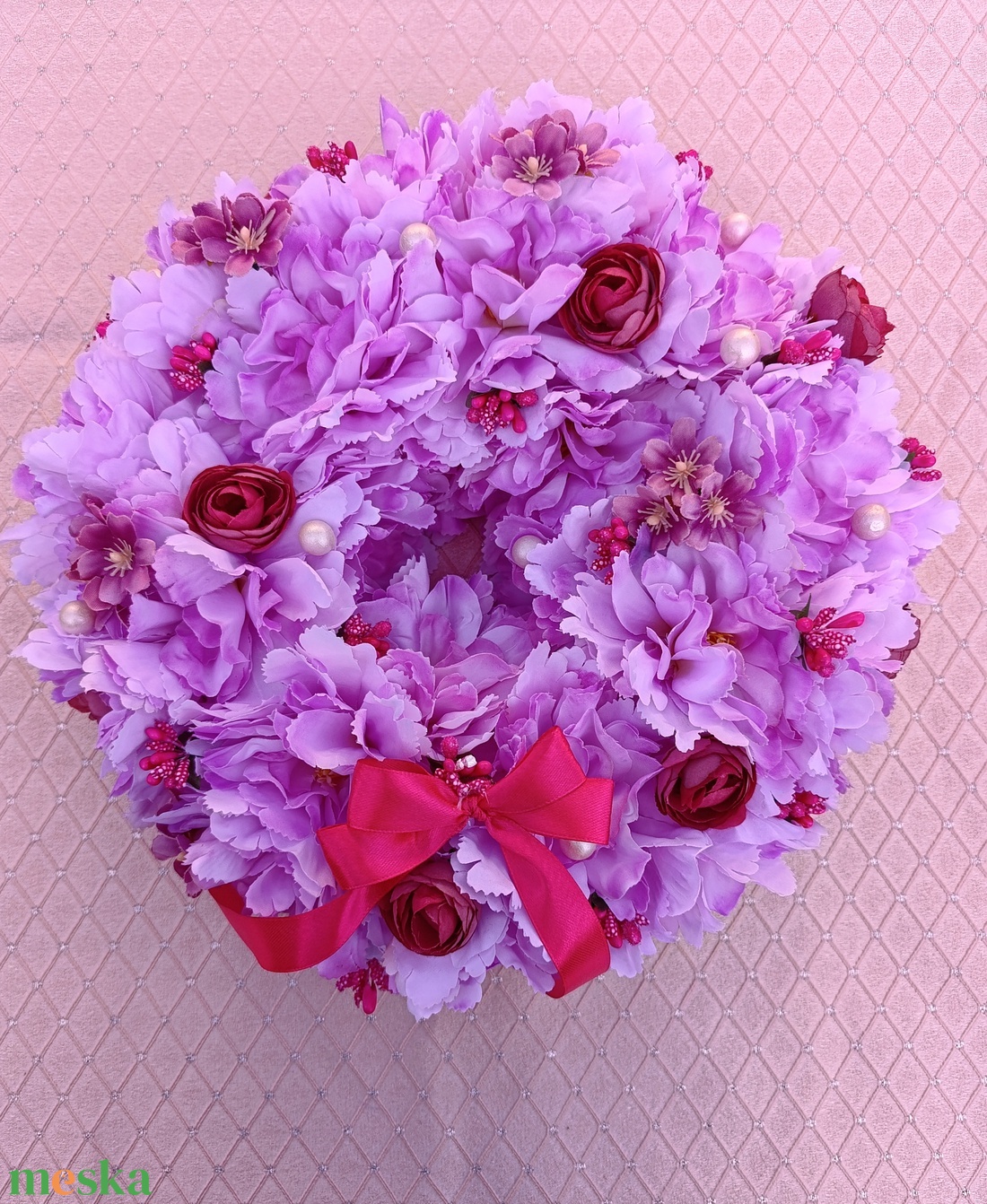 Tavaszi ajtódísz - otthon & életmód - dekoráció - ajtó- és ablak dekoráció - ablakdísz - Meska.hu