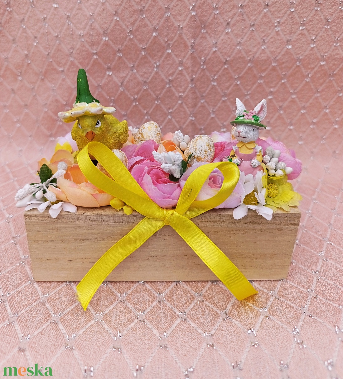 Húsvéti asztaldísz  - ünnepi díszek, dekorációk - húsvéti díszek és dekorációk - húsvéti asztaldíszek - Meska.hu