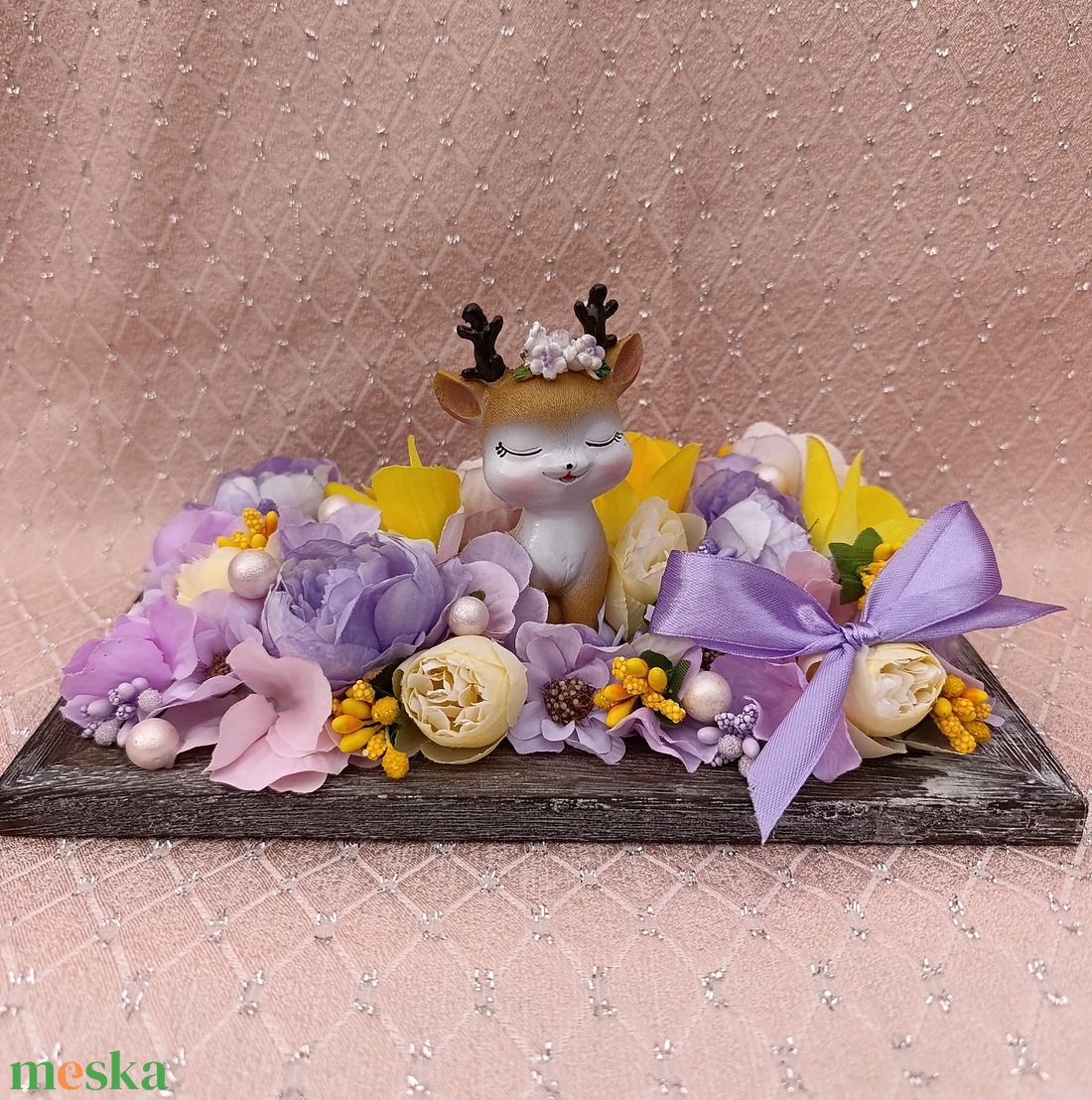 Tavaszi asztaldísz  - otthon & életmód - dekoráció - asztal és polc dekoráció - asztaldísz - Meska.hu