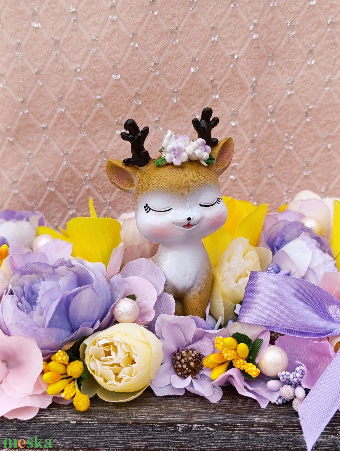 Tavaszi asztaldísz  - otthon & életmód - dekoráció - asztal és polc dekoráció - asztaldísz - Meska.hu