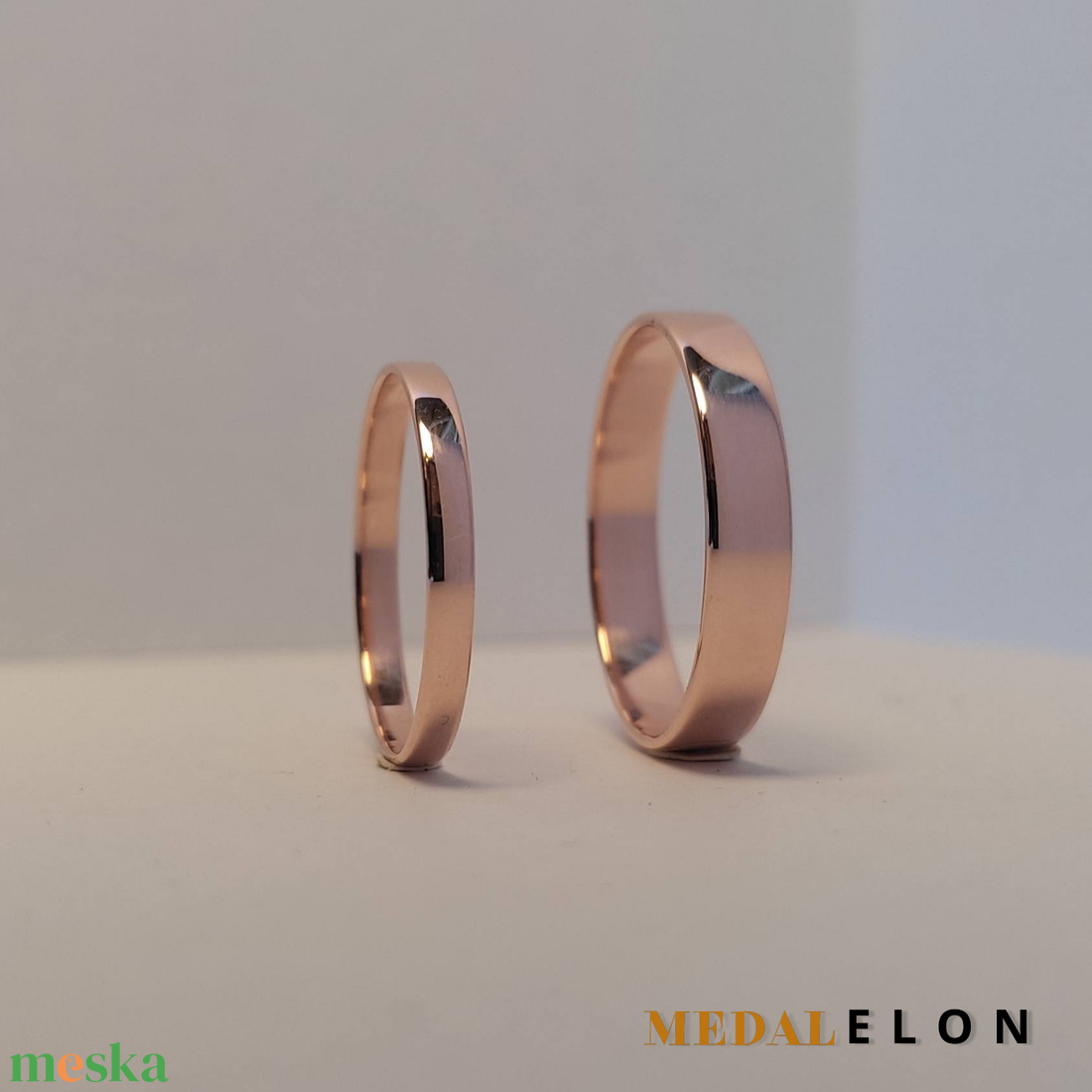 Vörösréz gyűrű - ékszer - gyűrű - kerek gyűrű - Meska.hu