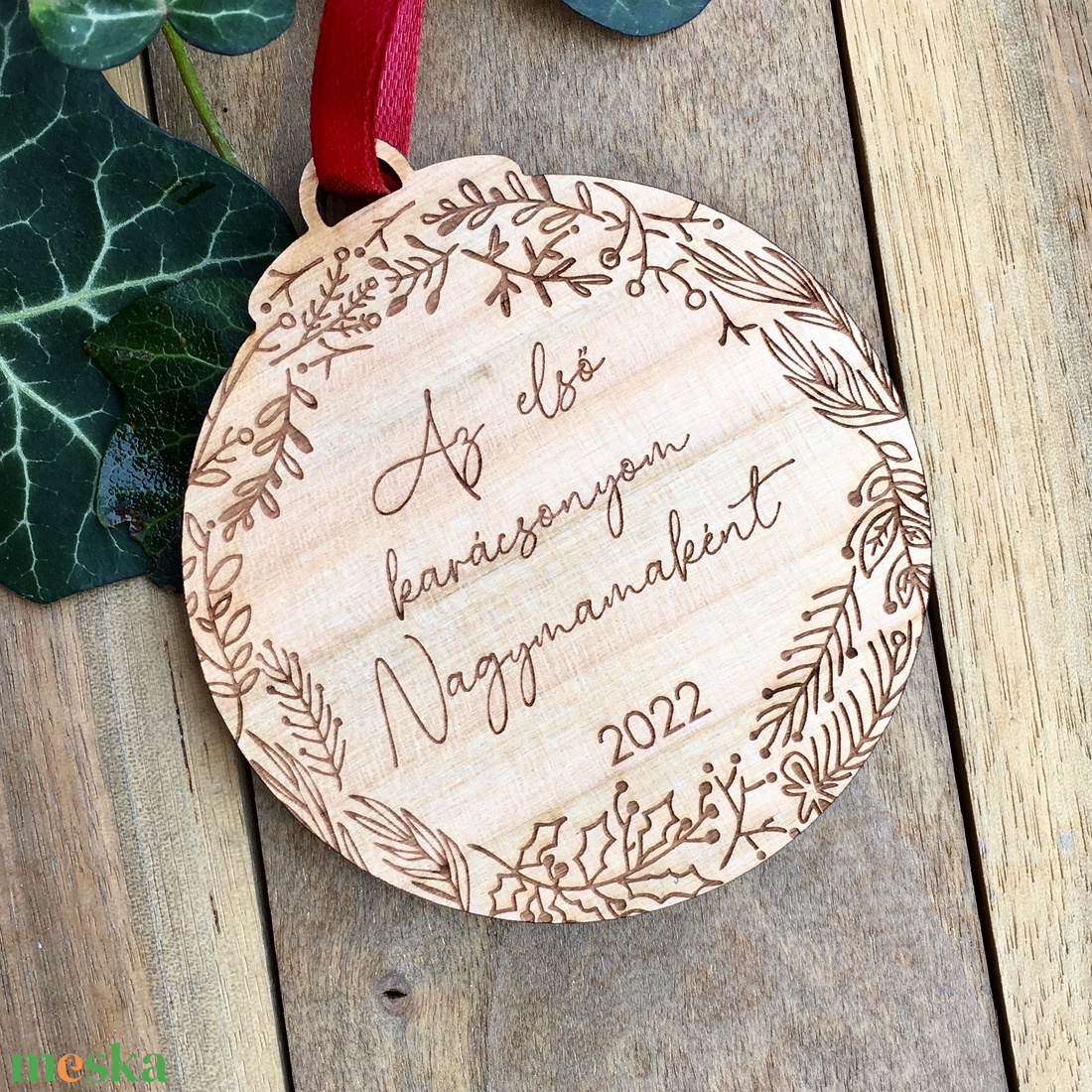 Tömör fából készült karácsonyfadísz tetszőleges szöveg gravírozásával - karácsony - karácsonyi lakásdekoráció - karácsonyfadíszek - Meska.hu Tömör fából készült karácsonyfadísz tetszőleges szöveg gravírozásával - karácsony - karácsonyi lakásdekoráció - karácsonyfadíszek - Meska.hu