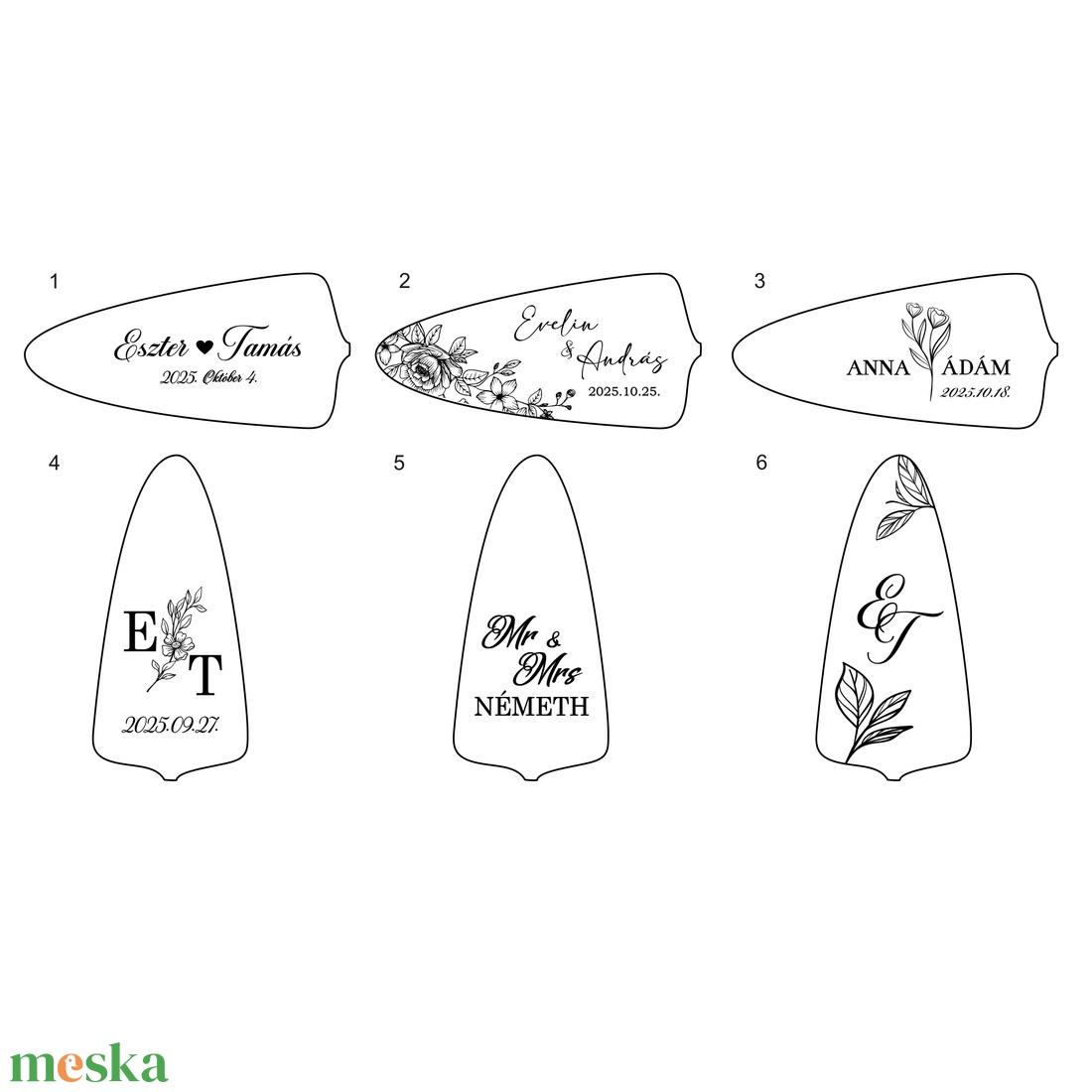 ÚJDONSÁG!-Gravírozott tortalapát tetszőleges szöveggel - otthon & életmód - konyhafelszerelés, tálalás - tálalás - kanál & villa - Meska.hu