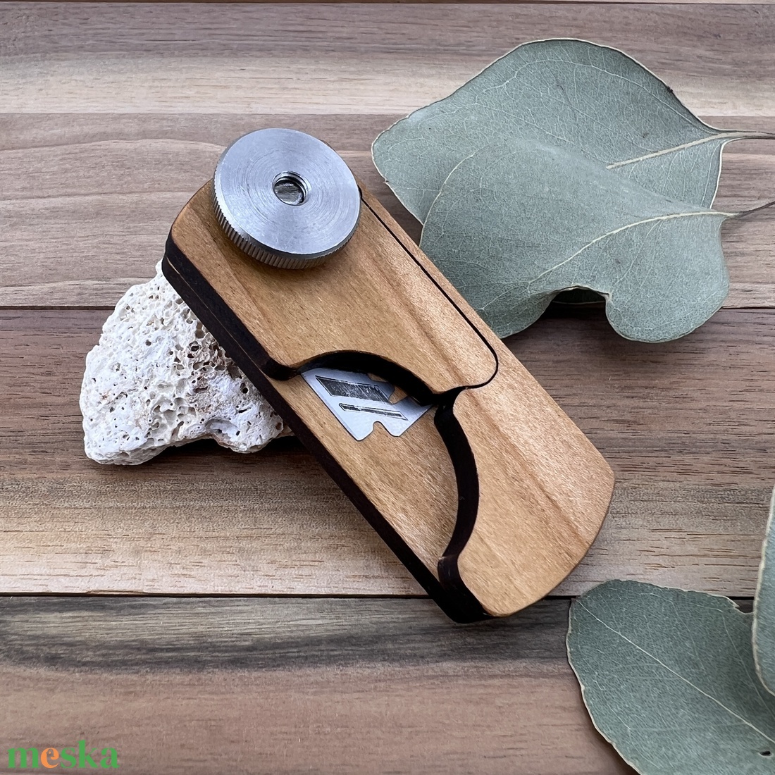 Kenyér irdaló vagy kenyér mintázó penge - otthon & életmód - konyhafelszerelés, tálalás - sütés, főzés - kés & késtartó - Meska.hu