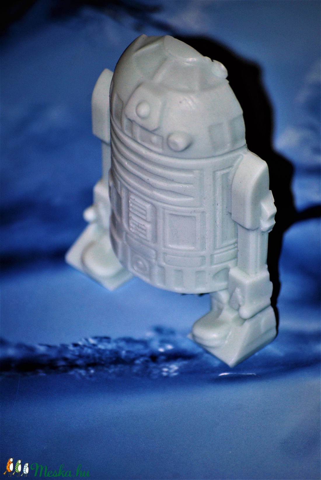 Vegán egyedi Csillagok háborúja Star Wars R2D2 szappan ajándék szülinapra névnapra normál száraz zsíros bőrre arcra - szépségápolás - szappan & fürdés - kézműves szappan - Meska.hu