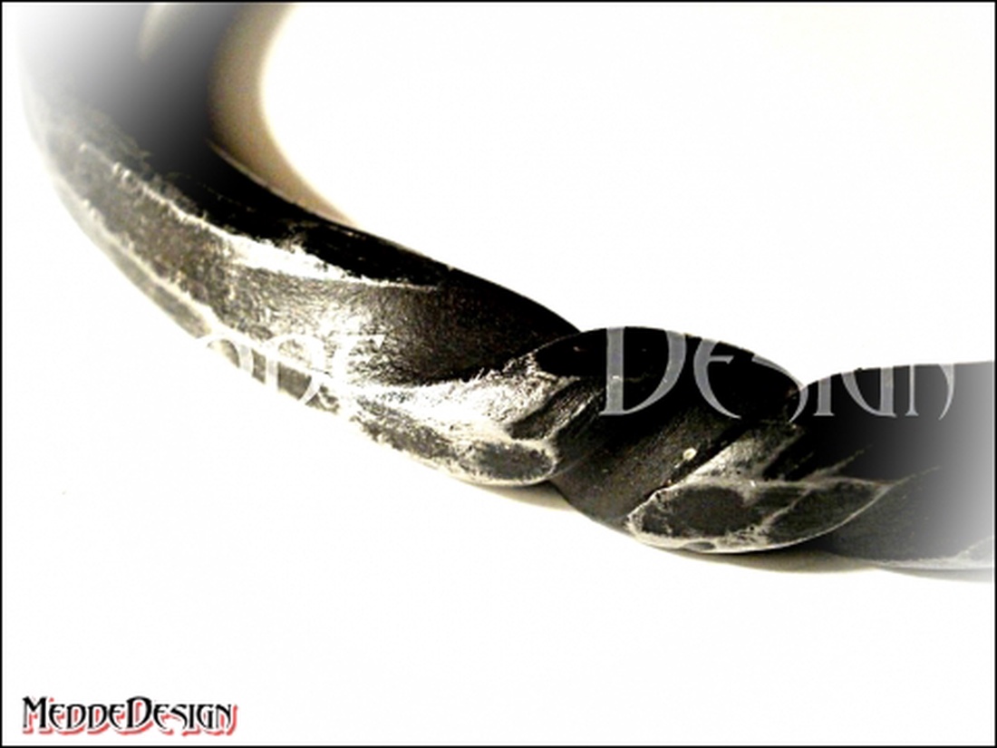 MeddeDesign Kovácsoltvas Férfi Karperec Ács -  - Meska.hu