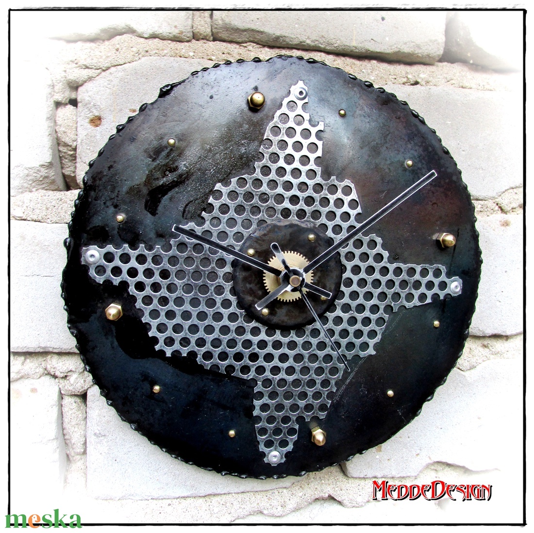 Industrial Moment Loft Falióra - otthon & életmód - dekoráció - fali és függő dekoráció - falióra & óra - Meska.hu Industrial Moment Loft Falióra - otthon & életmód - dekoráció - fali és függő dekoráció - falióra & óra - Meska.hu