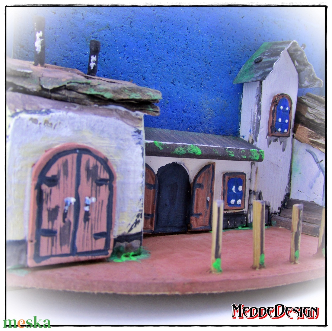 Driftwood Decor Partvidéki Falu részlet - fali dekoráció képkeretben - otthon & lakás - dekoráció - fali és függő dekoráció - falra akasztható dekor - Meska.hu Driftwood Decor Partvidéki Falu részlet - fali dekoráció képkeretben - otthon & lakás - dekoráció - fali és függő dekoráció - falra akasztható dekor - Meska.hu