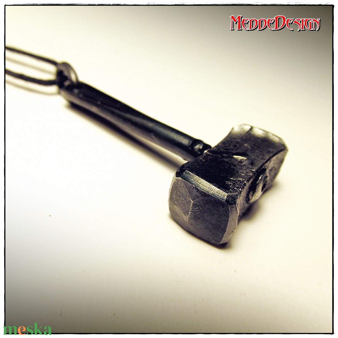 HammerTime! Öreg Kalapács Nyakék kovácsoltvasból XL. - ékszer - nyaklánc - medálos nyaklánc - Meska.hu HammerTime! Öreg Kalapács Nyakék kovácsoltvasból XL. - ékszer - nyaklánc - medálos nyaklánc - Meska.hu