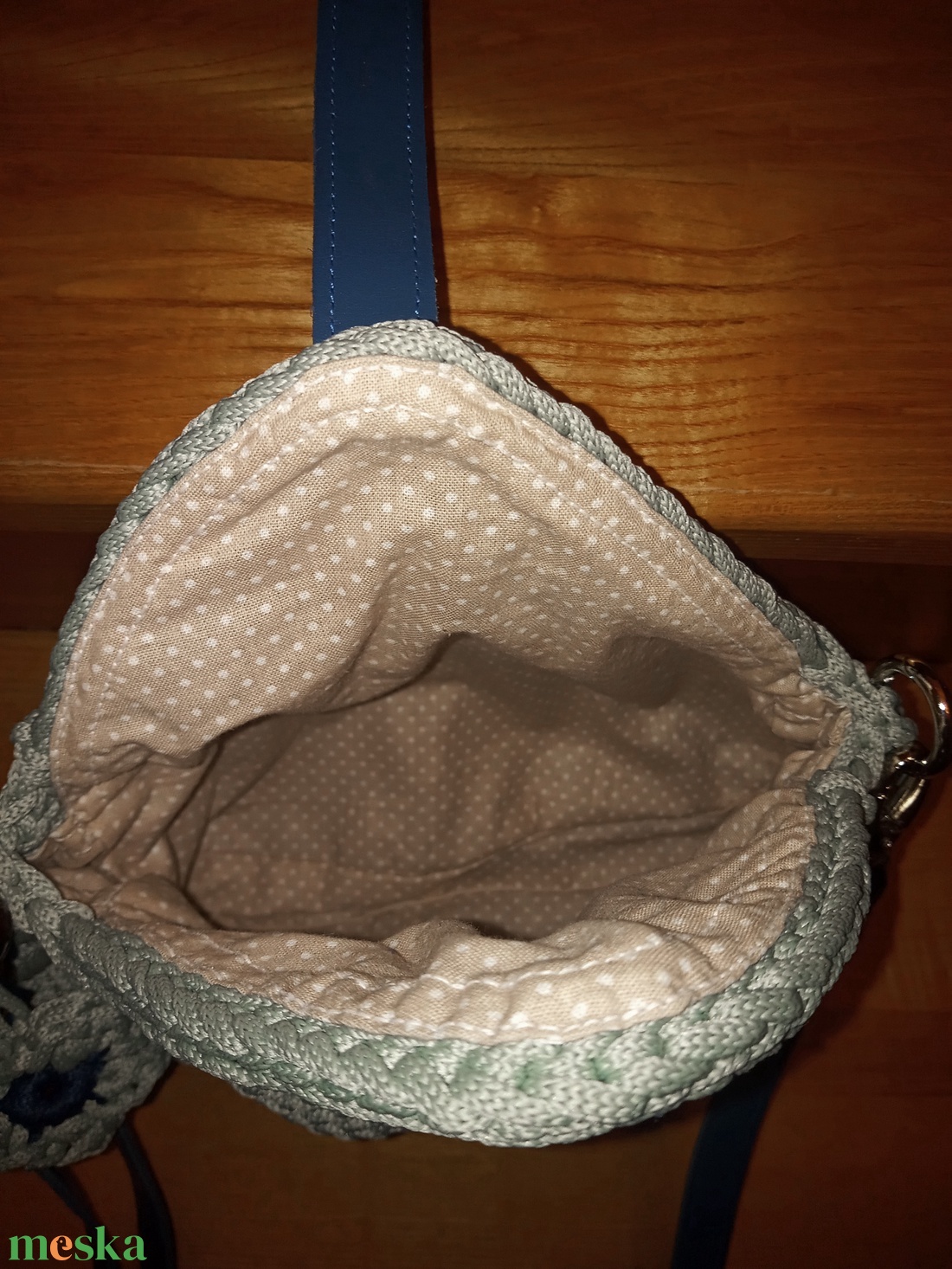 'Tribag' horgolt női válltáska - táska & tok - kézitáska & válltáska - kézitáska - Meska.hu