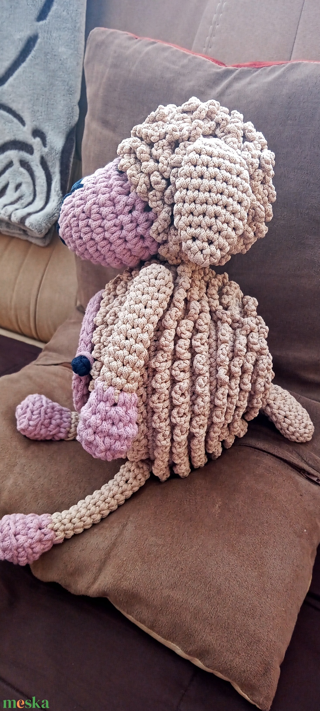 Egyedi horgolt baris bármitartó - játék & sport - plüssállat & játékfigura - más figura - Meska.hu