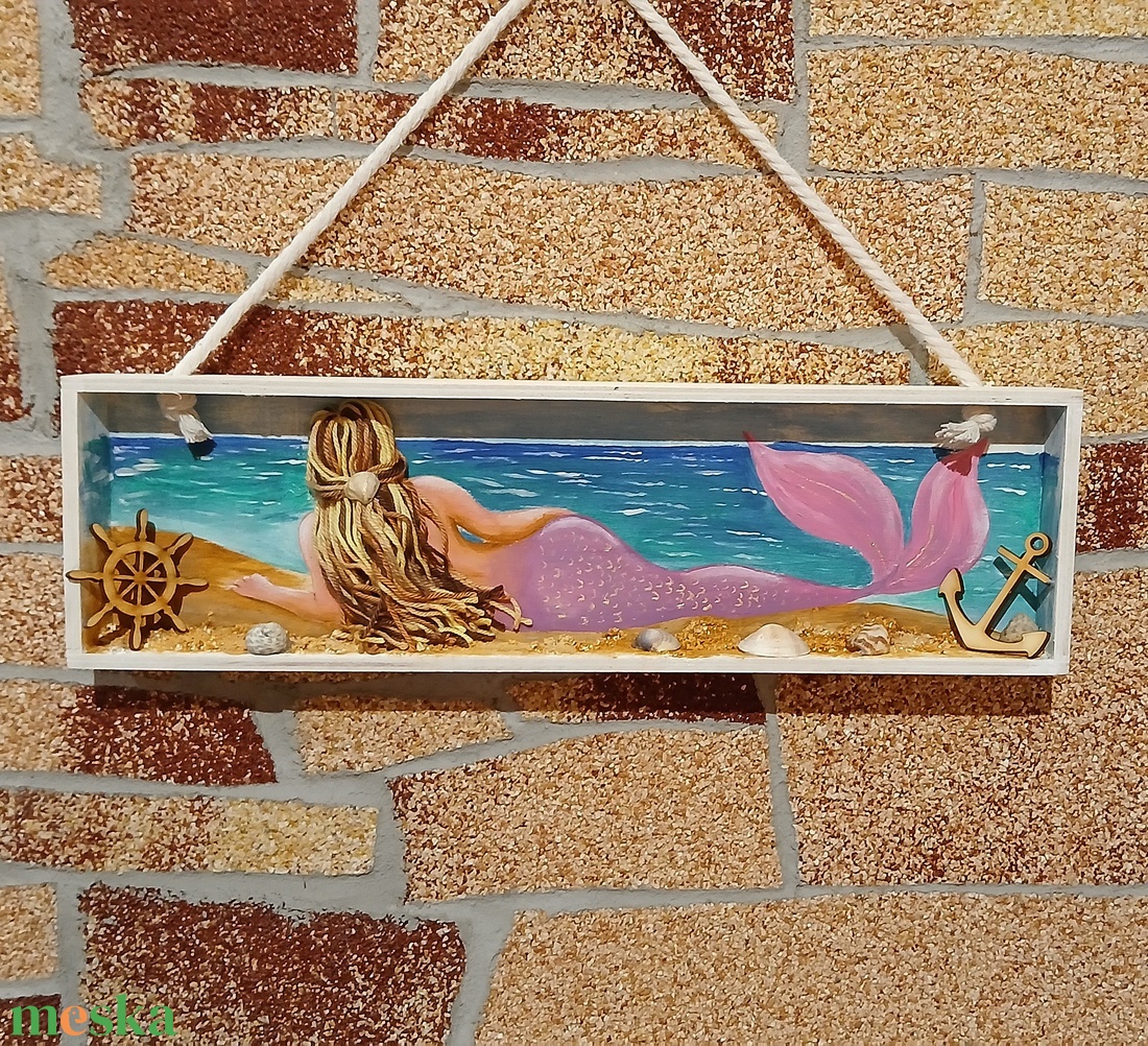 Egyedi nyári fali kép, festmény, 3d-s elemekkel - otthon & életmód - dekoráció - fali és függő dekoráció - falra akasztható dekor - Meska.hu Egyedi nyári fali kép, festmény, 3d-s elemekkel - otthon & életmód - dekoráció - fali és függő dekoráció - falra akasztható dekor - Meska.hu