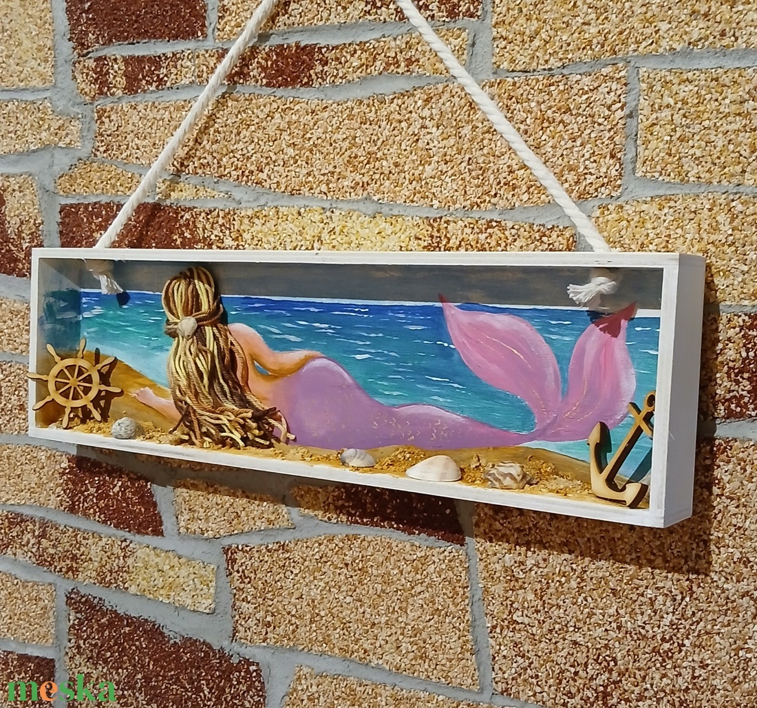 Egyedi nyári fali kép, festmény, 3d-s elemekkel - otthon & életmód - dekoráció - fali és függő dekoráció - falra akasztható dekor - Meska.hu Egyedi nyári fali kép, festmény, 3d-s elemekkel - otthon & életmód - dekoráció - fali és függő dekoráció - falra akasztható dekor - Meska.hu