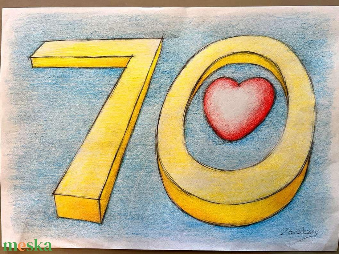 Pasztell rajz - művészet - festmény - pasztell - Meska.hu