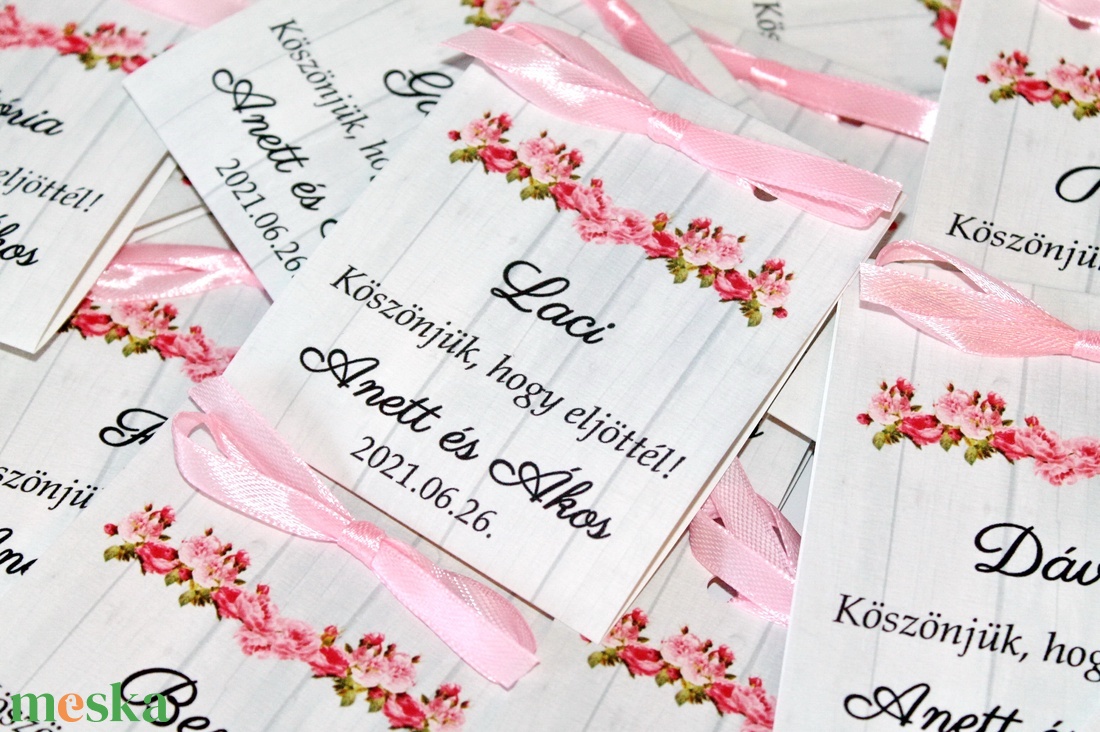 Köszönetajándék tea ültetővel - esküvő - emlék & ajándék - köszönőajándék - Meska.hu