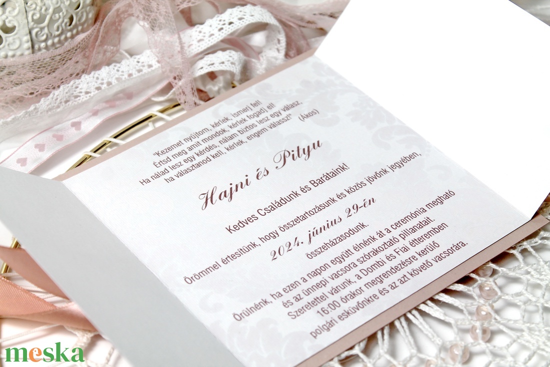 Rosegold esküvői meghívó ablakos formátumban - esküvő - meghívó & kártya - meghívó - Meska.hu Rosegold esküvői meghívó ablakos formátumban - esküvő - meghívó & kártya - meghívó - Meska.hu